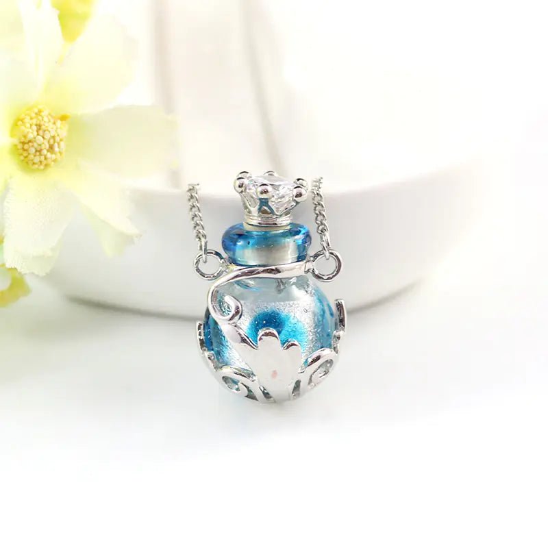 Antique Aroma Glass Necklace - Coolpeacock