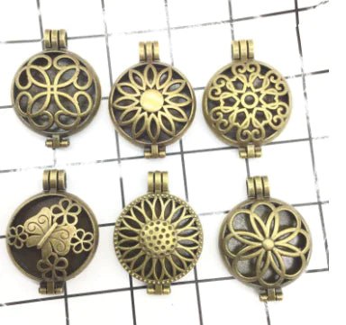 Aroma Pendant Essential Oil Necklace - Coolpeacock