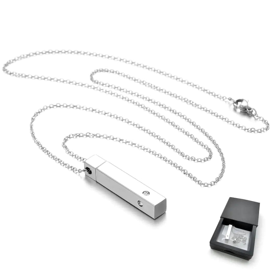 AromaLuxe Stainless Steel Oil Diffuser Necklace - Coolpeacock