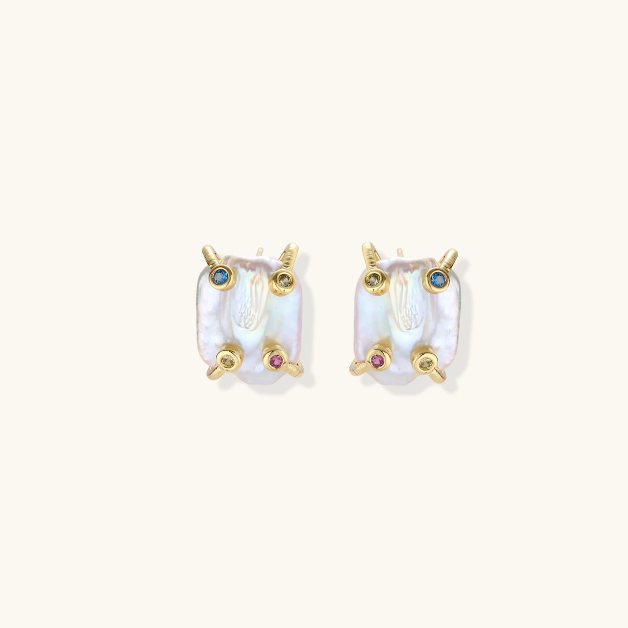 Baroque Pearl Studs - KIAHMILLA