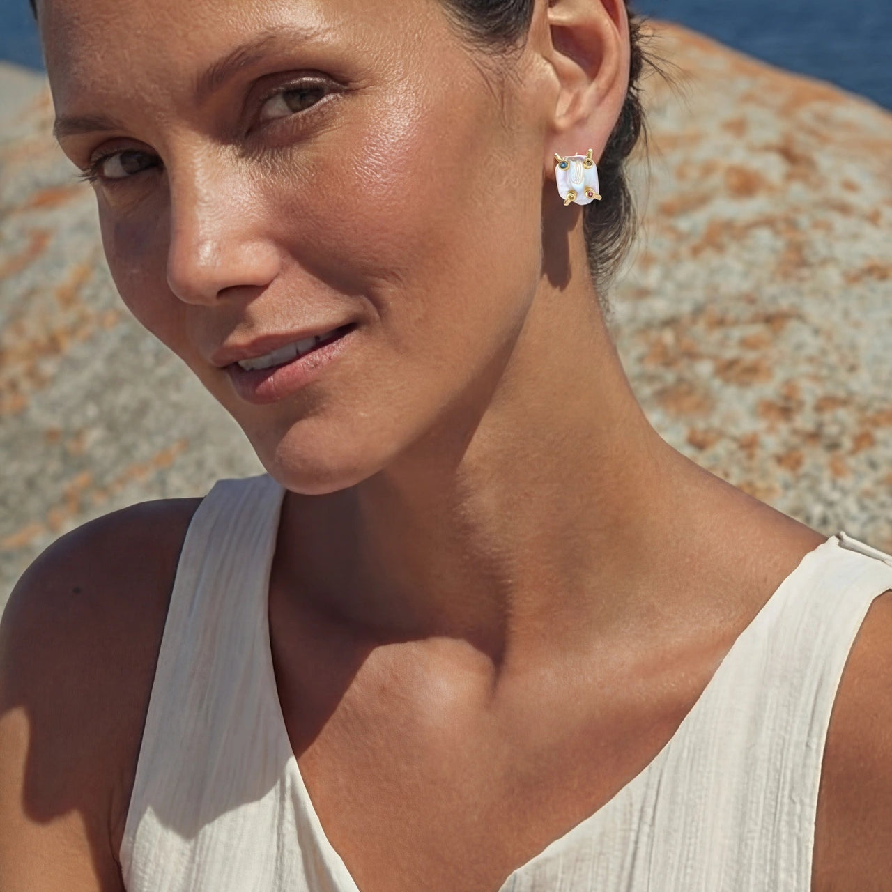 Baroque Pearl Studs - KIAHMILLA