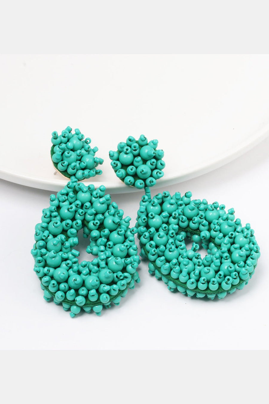 Beaded Dangle Earrings - Coolpeacock