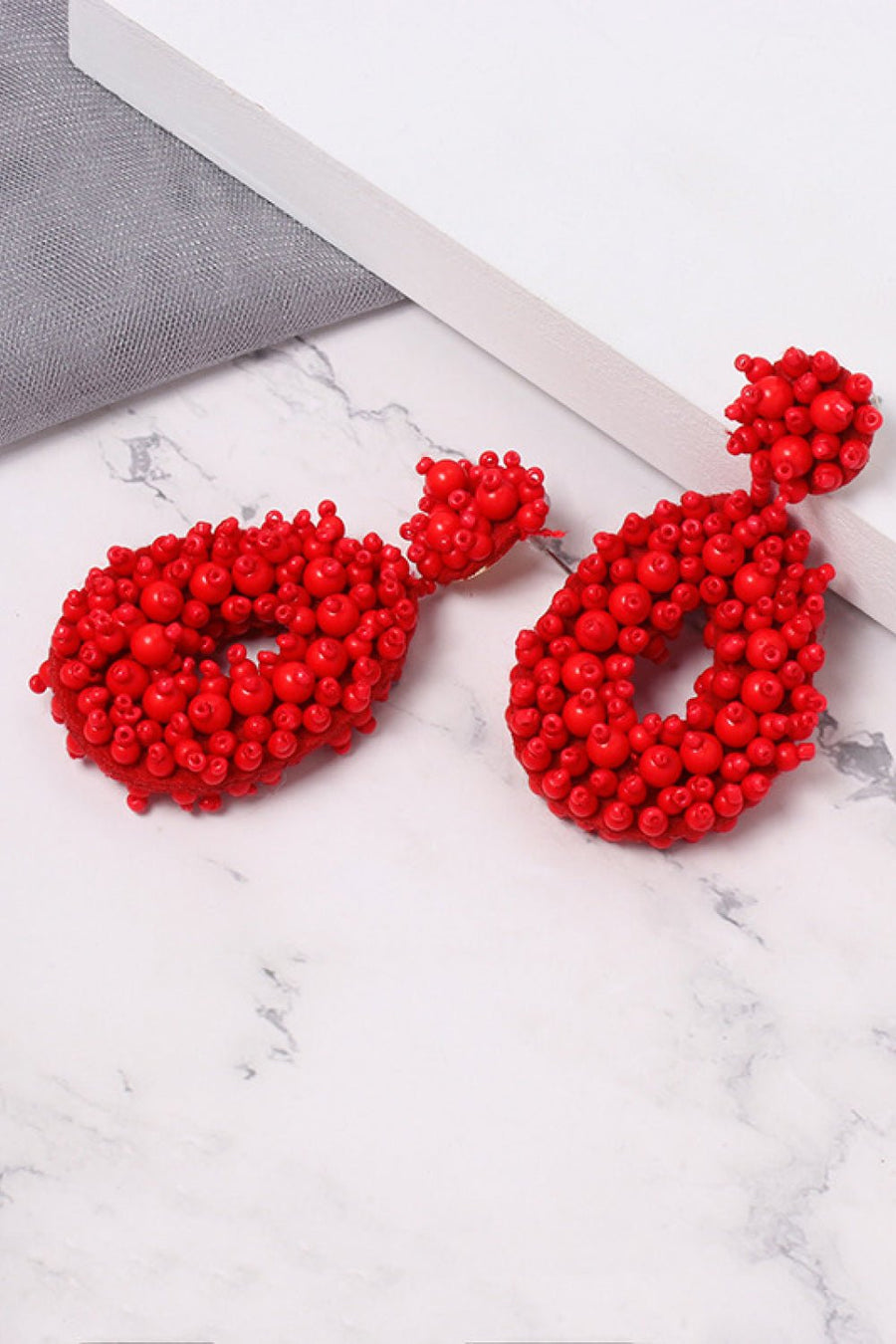 Beaded Dangle Earrings - Coolpeacock