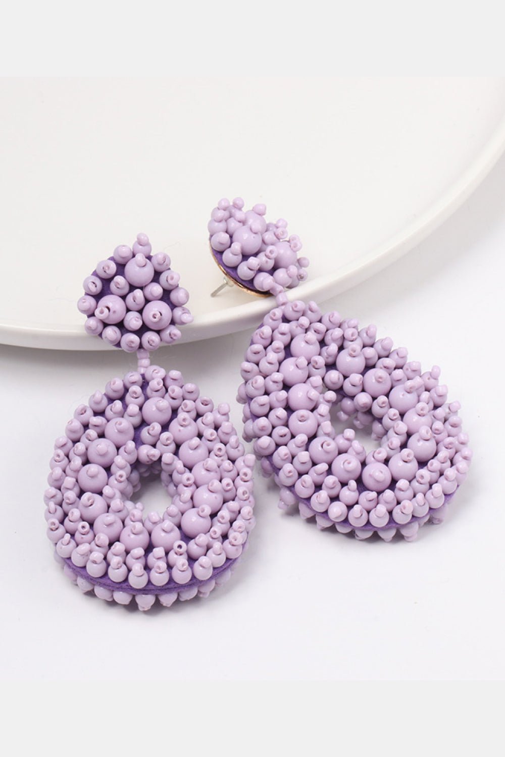 Beaded Dangle Earrings - Coolpeacock