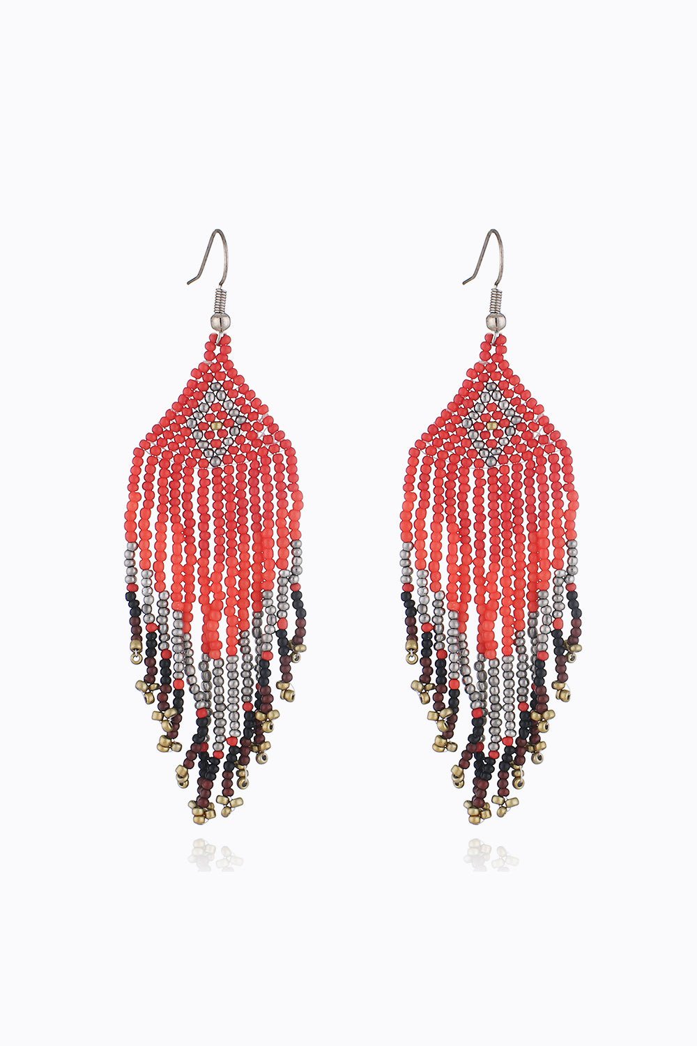 Beaded Dangle Earrings - Coolpeacock