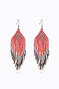 Beaded Dangle Earrings - Coolpeacock
