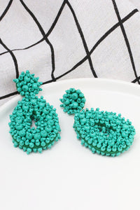 Beaded Dangle Earrings - Coolpeacock