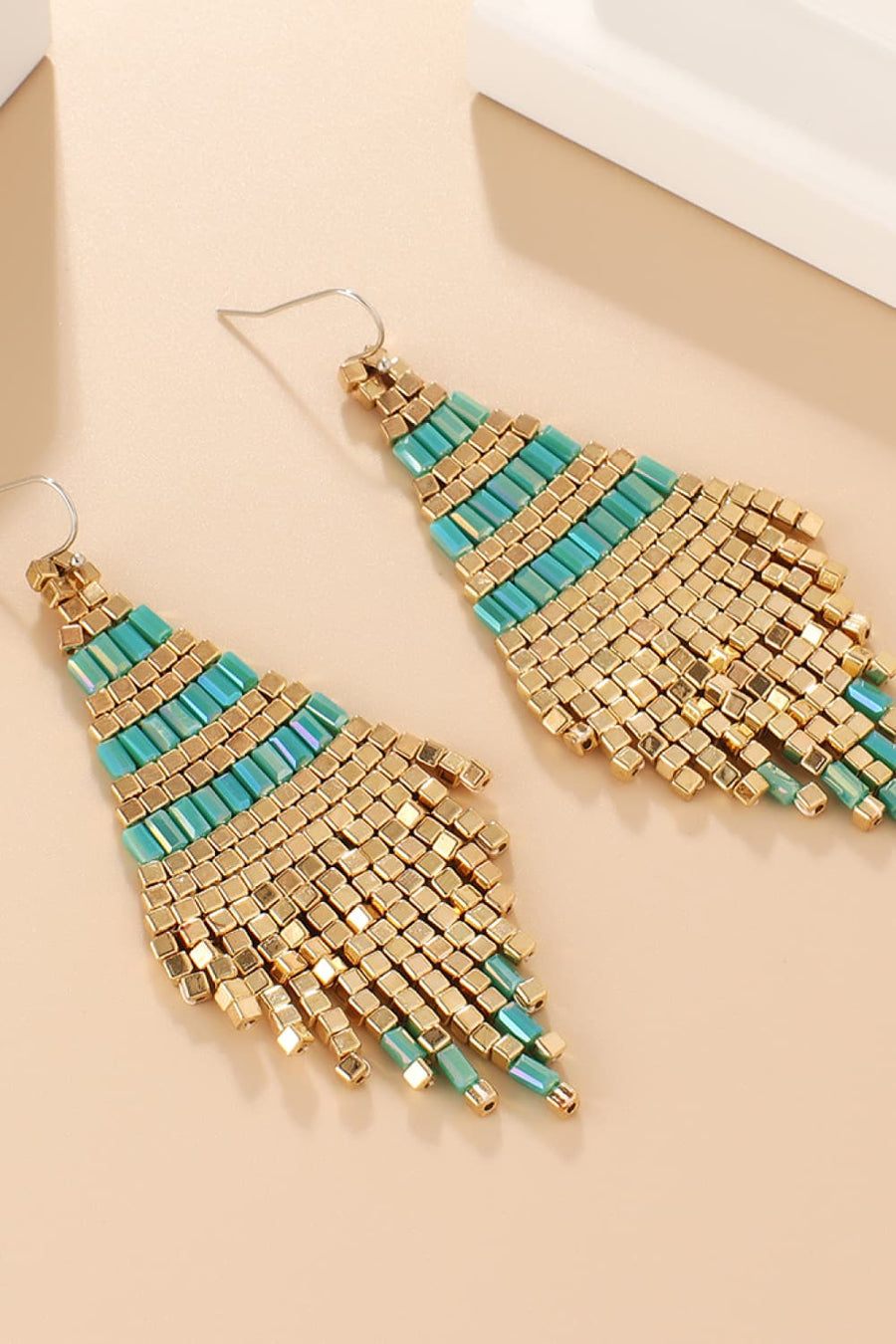 Beaded Dangle Earrings - Coolpeacock
