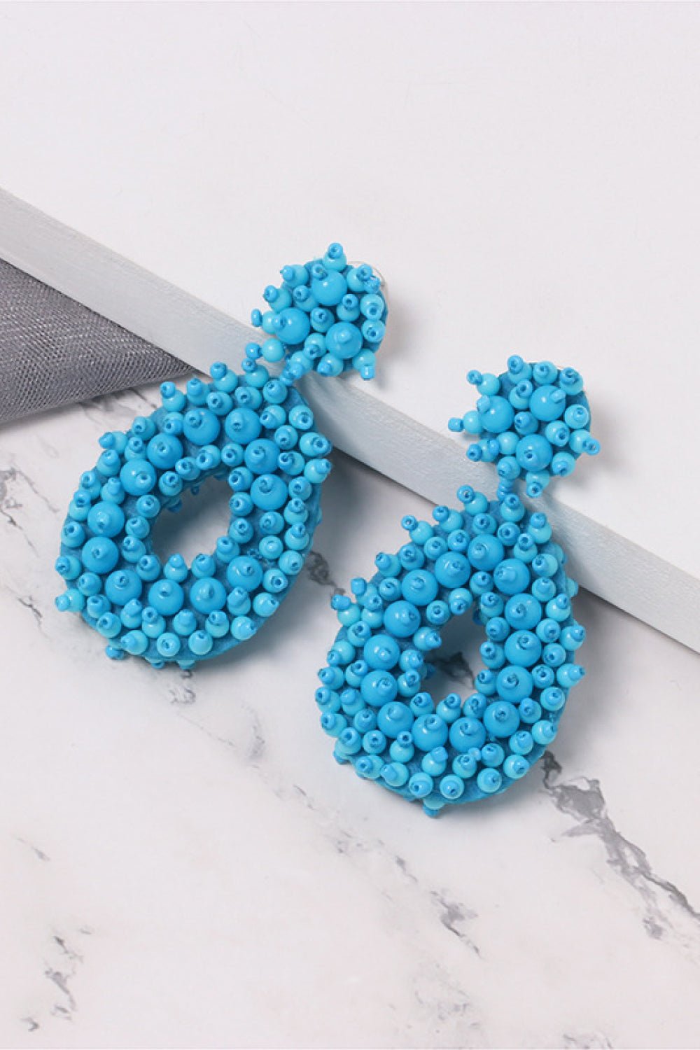 Beaded Dangle Earrings - Coolpeacock