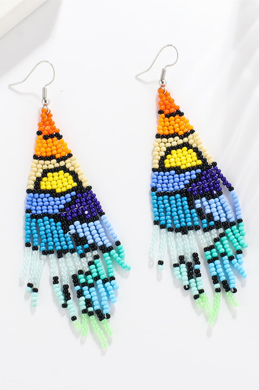 Beaded Dangle Earrings - Coolpeacock