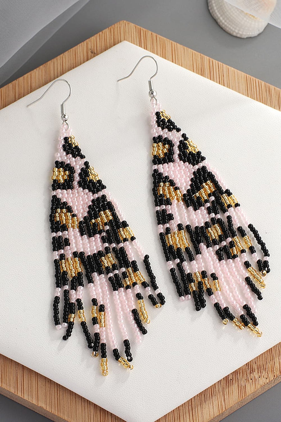 Beaded Dangle Earrings - Coolpeacock