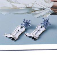 Boot Alloy Dangle Earrings - Coolpeacock