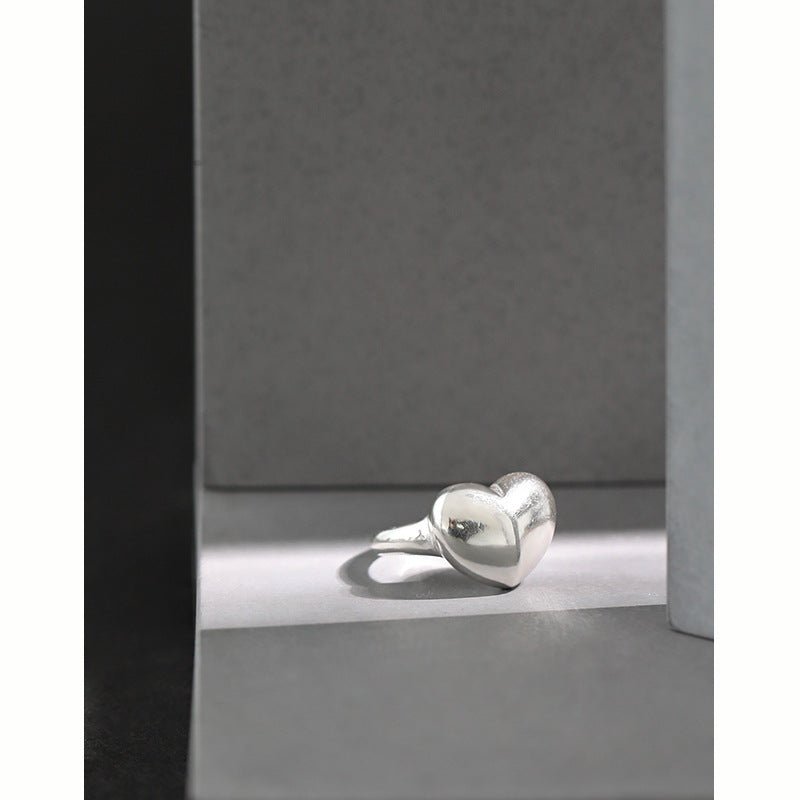 Bridesmaid Heart Love 925 Sterling Silver Ring - KIAHMILLA