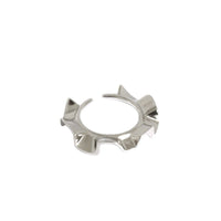 Bridesmaid Irregular Wave Sunshine 925 Sterling Silver Adjustable Ring - KIAHMILLA
