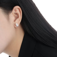 Bridesmaid Shell Pearls Star Heart 925 Sterling Silver Stud Earrings - KIAHMILLA