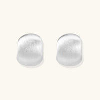 Brushed Silver Studs - KIAHMILLA