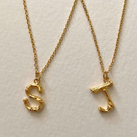 Casual Letter A-Z 925 Sterling Silver Necklace - KIAHMILLA