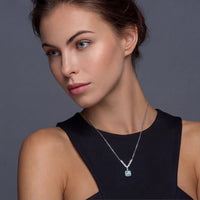 Celestial Arc Moissanite Necklace by KIAHMILLA - KIAHMILLA