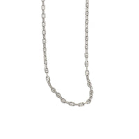 Choker Pig Nose 925 Sterling Silver Stacking Chain Necklace - KIAHMILLA