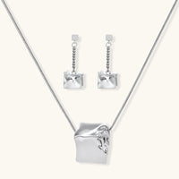 Crushed Cube Jewelry Set by KIAHMILLA - KIAHMILLA