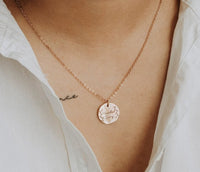 Custom Engraved Birthstone Personalized Necklace - KIAHMILLA