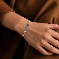 Custom Engraved Bracelet With Eyes Photo Eyes of Love Bracelet - Coolpeacock