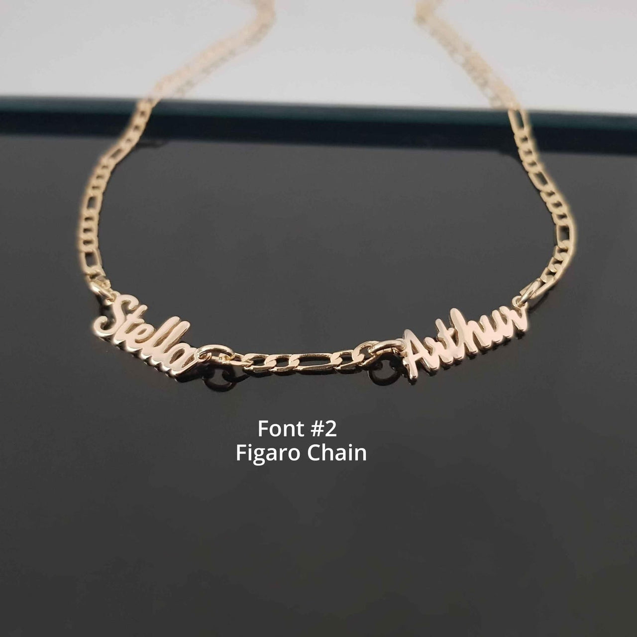 Custom Multiple Name Necklace with Chain Options - KIAHMILLA