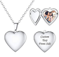 Custom Photo Pendant Necklace - Coolpeacock