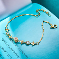 Custom Photo Projection Bracelet Four - leaf Clover Projection Bracelet Gift for Women - Coolpeacock