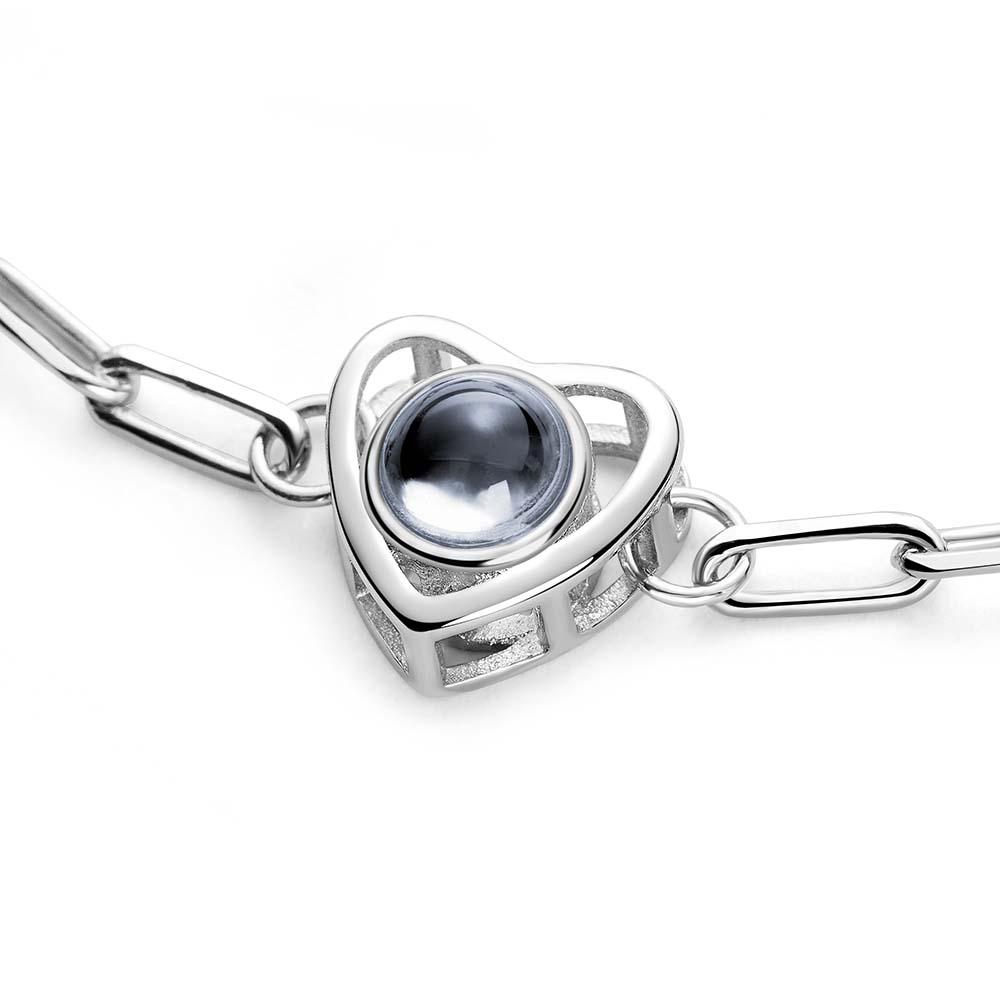 Custom Photo Projection Bracelet Gift for Special Person - Coolpeacock