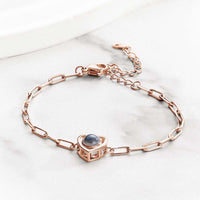 Custom Photo Projection Bracelet Gift for Special Person - Coolpeacock