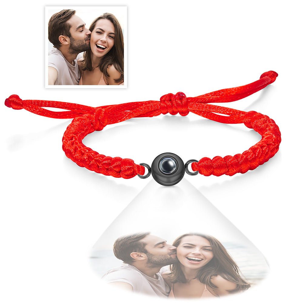 Custom Photo Projection Bracelet Simple Design Trend Gifts - Coolpeacock
