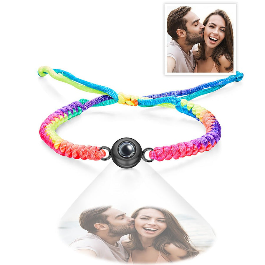 Custom Photo Projection Bracelet Simple Design Trend Gifts - Coolpeacock