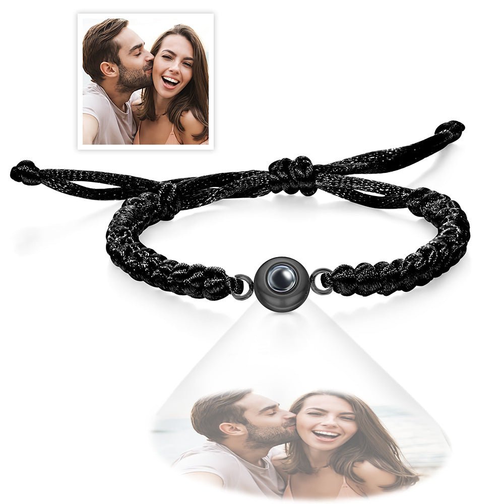 Custom Photo Projection Bracelet Simple Design Trend Gifts - Coolpeacock