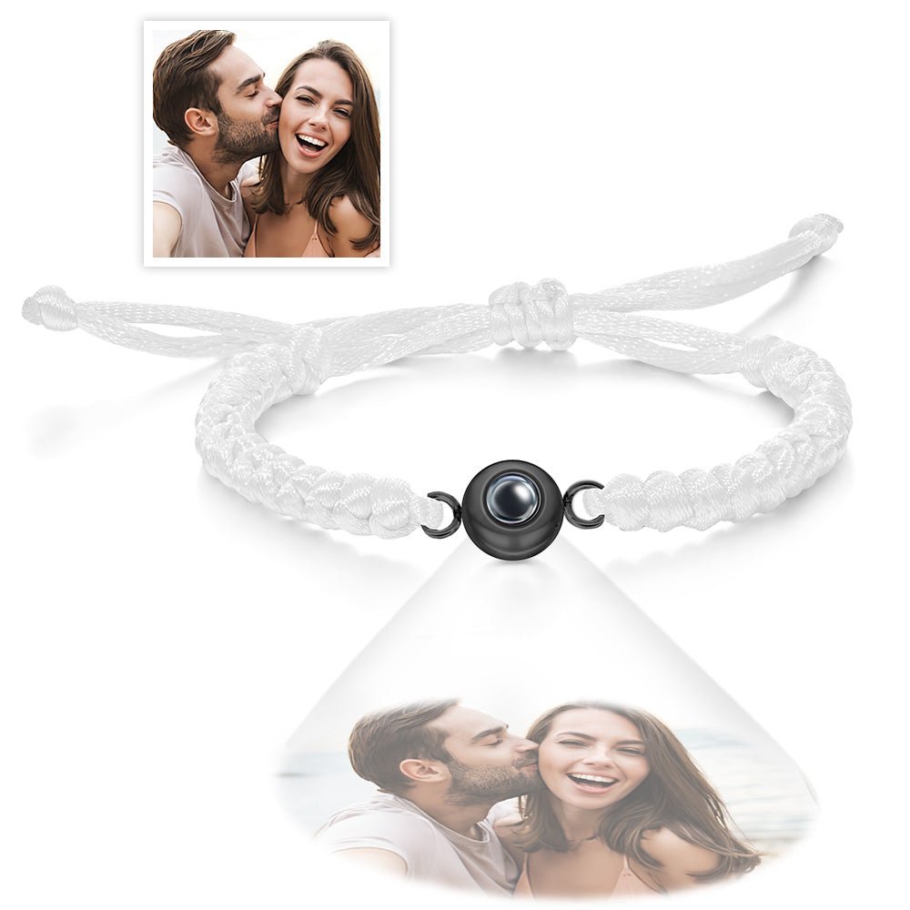 Custom Photo Projection Bracelet Simple Design Trend Gifts - Coolpeacock