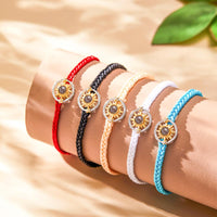 Custom Photo Projection Bracelet Sun Flower Fashion Couple Gifts - Coolpeacock