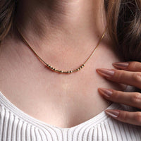 Customized Morse Code Name Necklace - KIAHMILLA