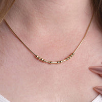 Customized Morse Code Name Necklace - KIAHMILLA