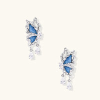 Denim Dreams Butterfly Earrings - KIAHMILLA