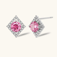 Diamond Halo Studs - KIAHMILLA