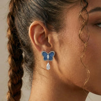 Electric Blue Butterfly Drops - KIAHMILLA