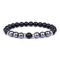 Elegant Natural Stone Bracelet: Tiger Eye & Agate - Coolpeacock