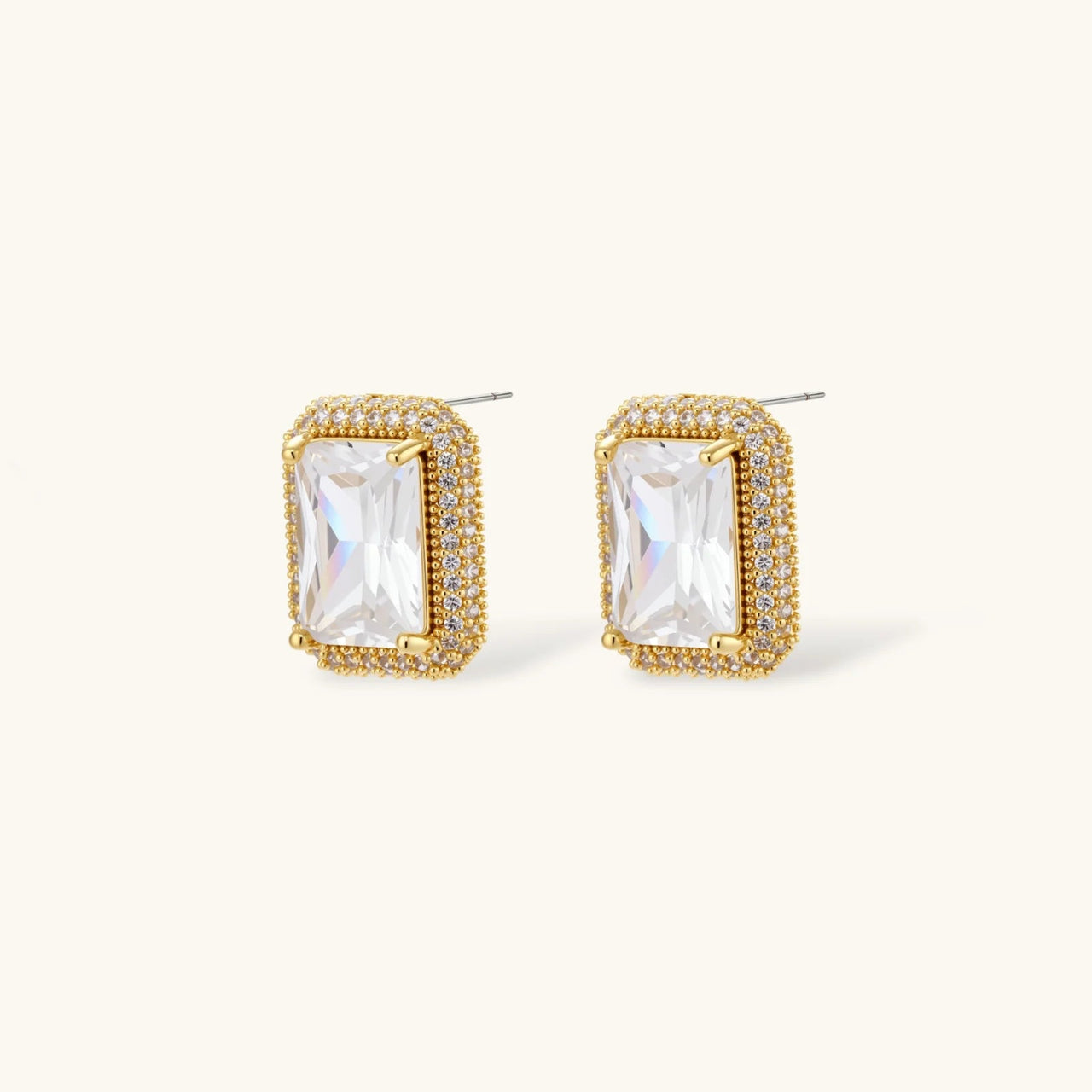 Emerald Cut Halo Set - KIAHMILLA