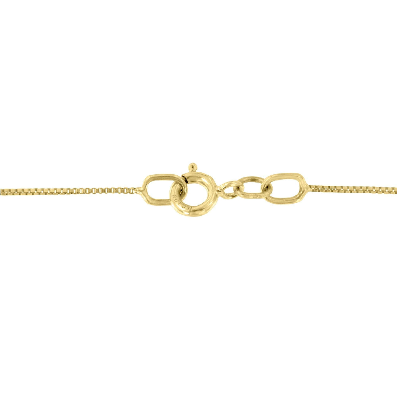 Espira 10K Yellow Gold .03 Cttw Diamond-Accented Round-Cut Diamond Swirl Open Heart 18" Pendant Necklace (I-J Color, I2-I3 Clarity) - KIAHMILLA
