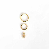 Fashion A - Z Letters 925 Sterling Silver Leverback Earrings - KIAHMILLA
