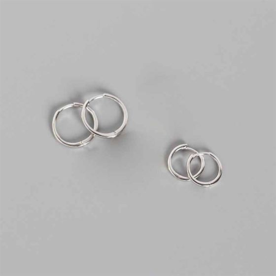 Fashion A - Z Letters 925 Sterling Silver Leverback Earrings - KIAHMILLA