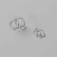 Fashion A - Z Letters 925 Sterling Silver Leverback Earrings - KIAHMILLA