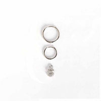 Fashion A - Z Letters 925 Sterling Silver Leverback Earrings - KIAHMILLA