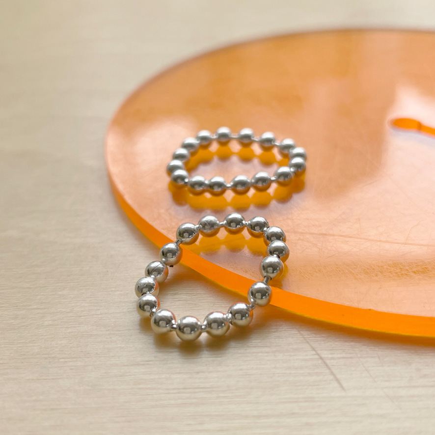 Fashion Beads 925 Sterling Silver Ring - KIAHMILLA