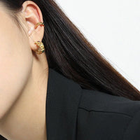 Fashion Box Chain 925 Sterling Silver Non-Pierced Earring(Single) - KIAHMILLA